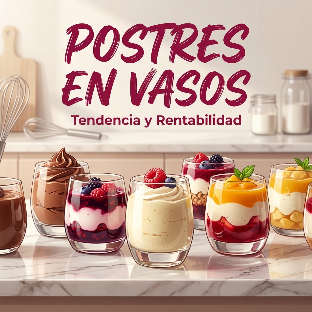 Postres en Vasos TENDENCIA